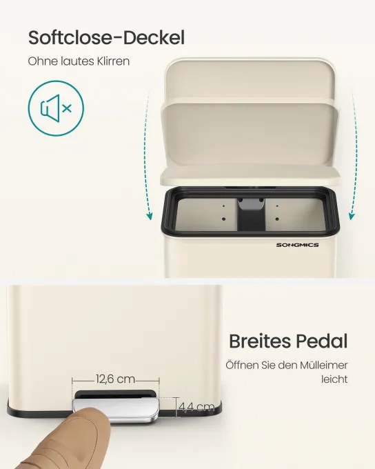 Odpadkový kôš 40L LTB540A02