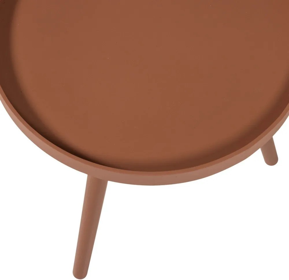 Okrúhly odkladací stolík ø 41 cm Sasha – WOOOD