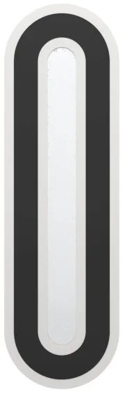 Eglo 901242 - LED Nástenné svietidlo MACCHIONI LED/12W/230V 4000K čierna