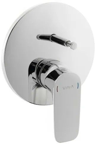 Sprchová a vaňová batéria VitrA S50 bez podomietkového telesa chróm SIKOBVIS50215, 1 ks