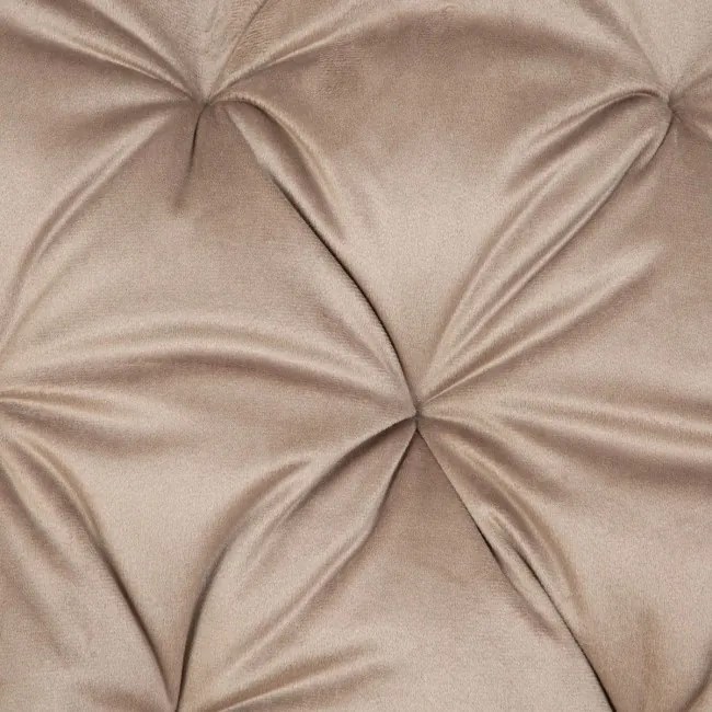 Jedálenská stolička CHERRY zamatová béžová ALL 845005