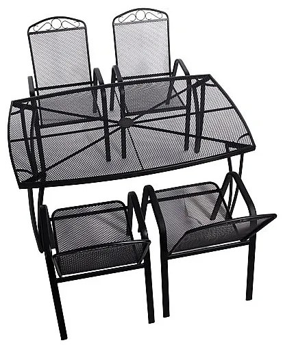Deokork Kovový stôl ASTOR (150 x 90 cm)