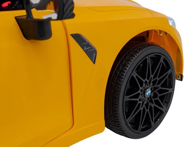 Elektrické autíčko BMW M4 žlté