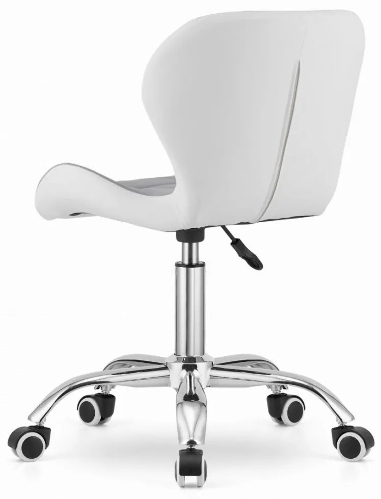 SUPPLIES AVOLA otočná kancelárska stolička - šedá/biela