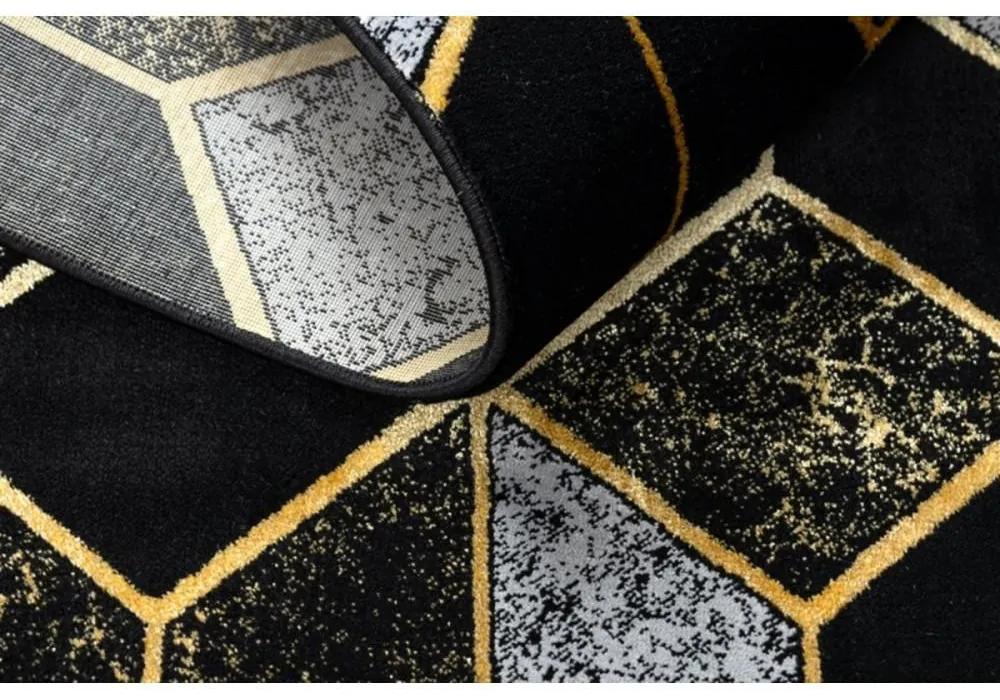 Kusový koberec Jón čierny 2 80x200cm