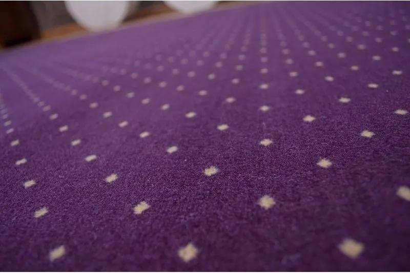Kusový koberec AKTUA Mateio fialový