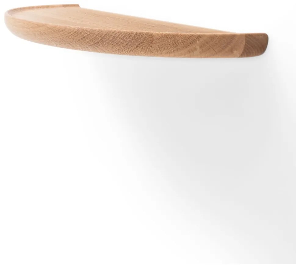 Police z dubového dreva v prírodnej farbe Mu - Gazzda