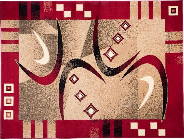 TA Koberec F741C TMAVOBÉŽOVÝ ATLAS PP Rozmer: 150x300 cm