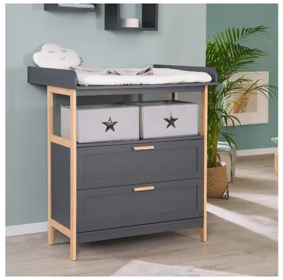 roba Prebaľovacia komoda Hamburg (2 zásuvky)  (100397085)