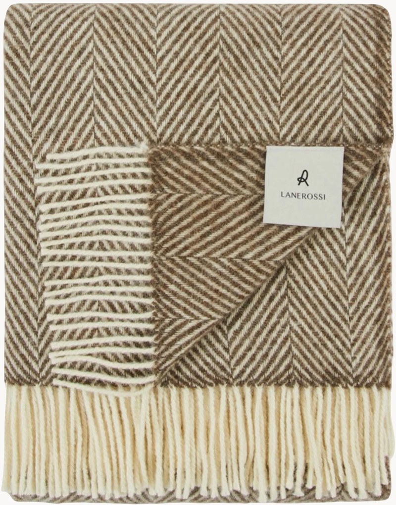 Pléd z panenskej vlny Iseo