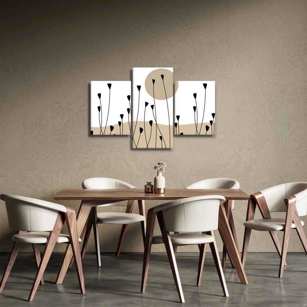 Obraz - Grafická lúka N⁰2 (90x60 cm)