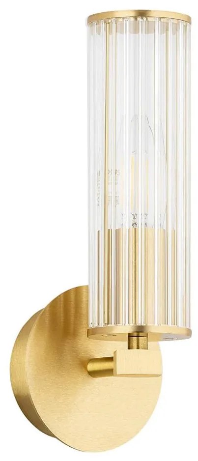 Argon 8497 - Nástenné svietidlo HAMPTON 1xE14/7W/230V zlatá