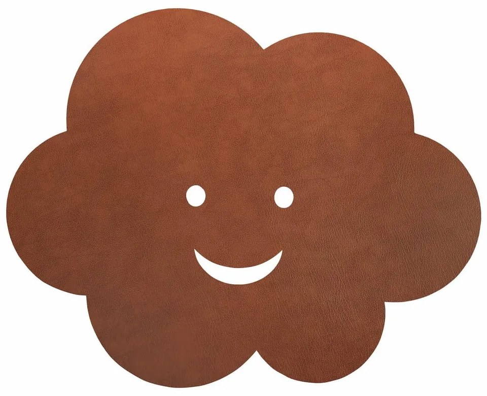 Hnedá detská hracia podložka 113x140 cm Cloud XXXL Bull – LIND DNA