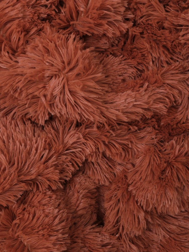 Chlpatá deka 150 × 200 cm – Lotus terakota