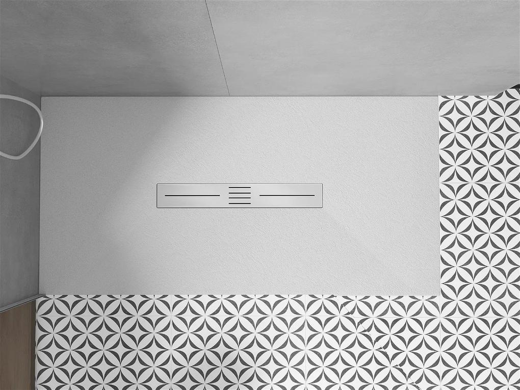 Mexen Toro, SMC obdĺžniková sprchová vanička 180 x 70 cm, biela, 43107018