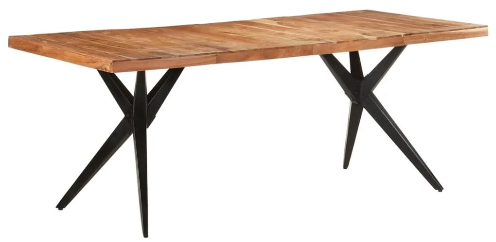 Jedálenský stôl 200x90x76 cm akáciový masív 323571