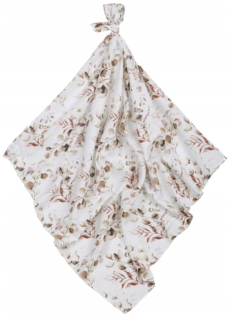 BabiM Mušelínová zavinovacia plienka 120x120 Comfort Design Farba: plameniak