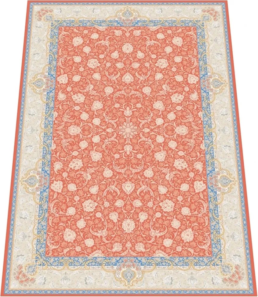 BE Koberec Miras 1202 MADDER RED – červený obdĺžnikový Rozmer: 200x300 cm