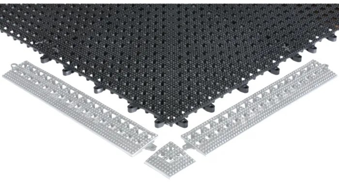 Variabilné ohybné protiúnavové dlaždice, 0,3 x 0,3 m, 9 ks