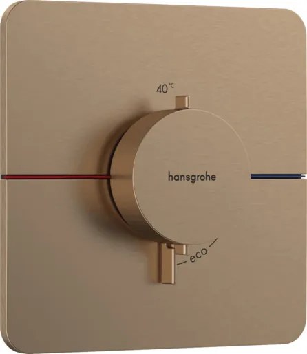 Hansgrohe ShowerSelect Comfort Q sprchová batéria bez podomietkového telesa kartáčovaný bronz 15588140
