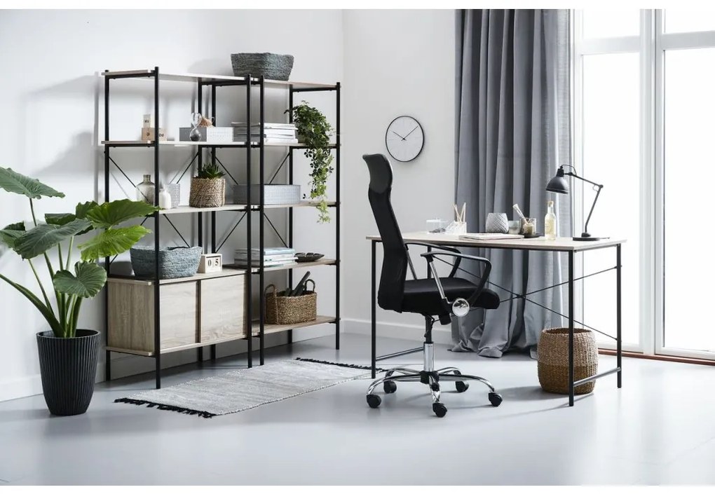 Ergonomická kancelárska stolička s priedušným operadlom 1 + 1