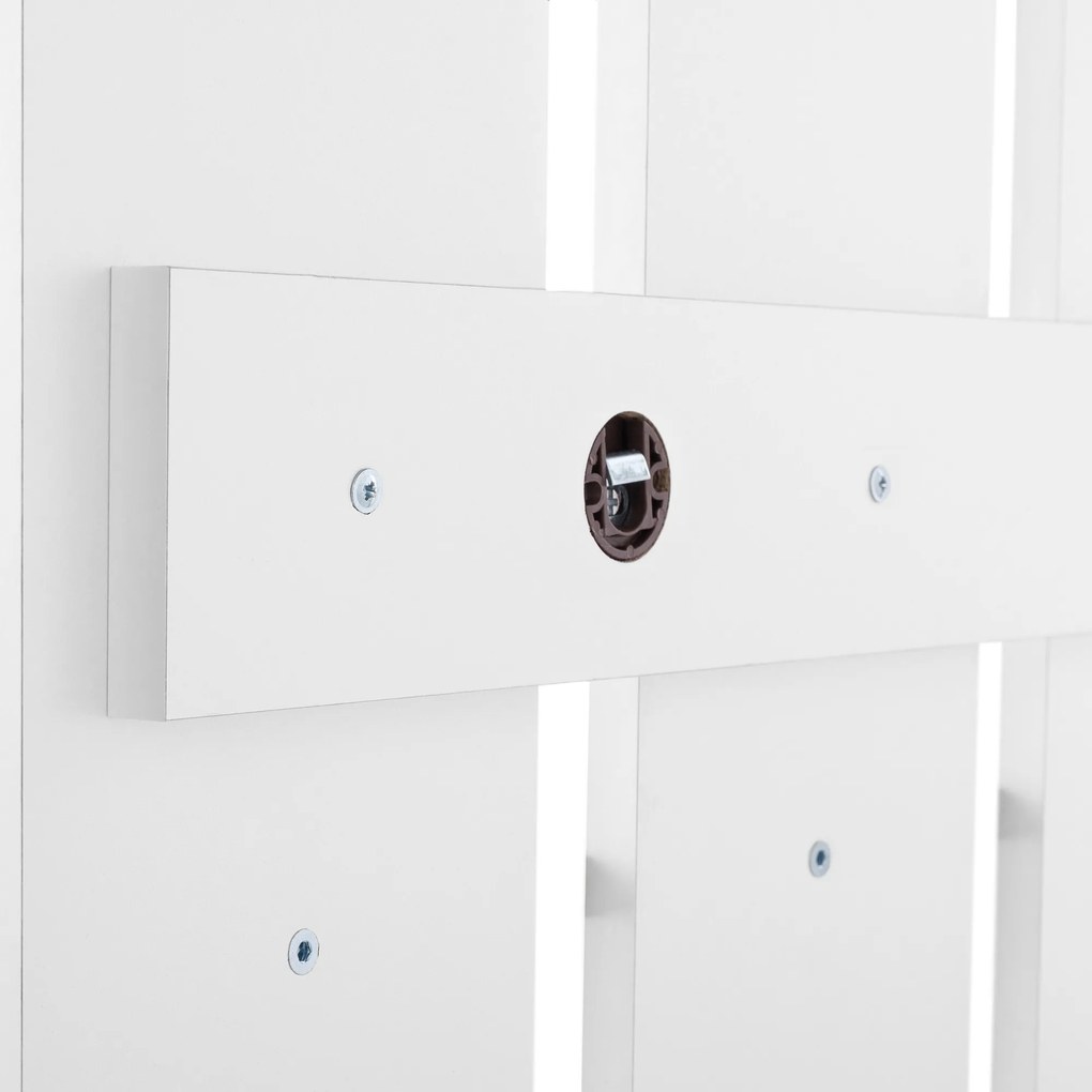 Vešiaková stena Topty Typ 17 80 - biela