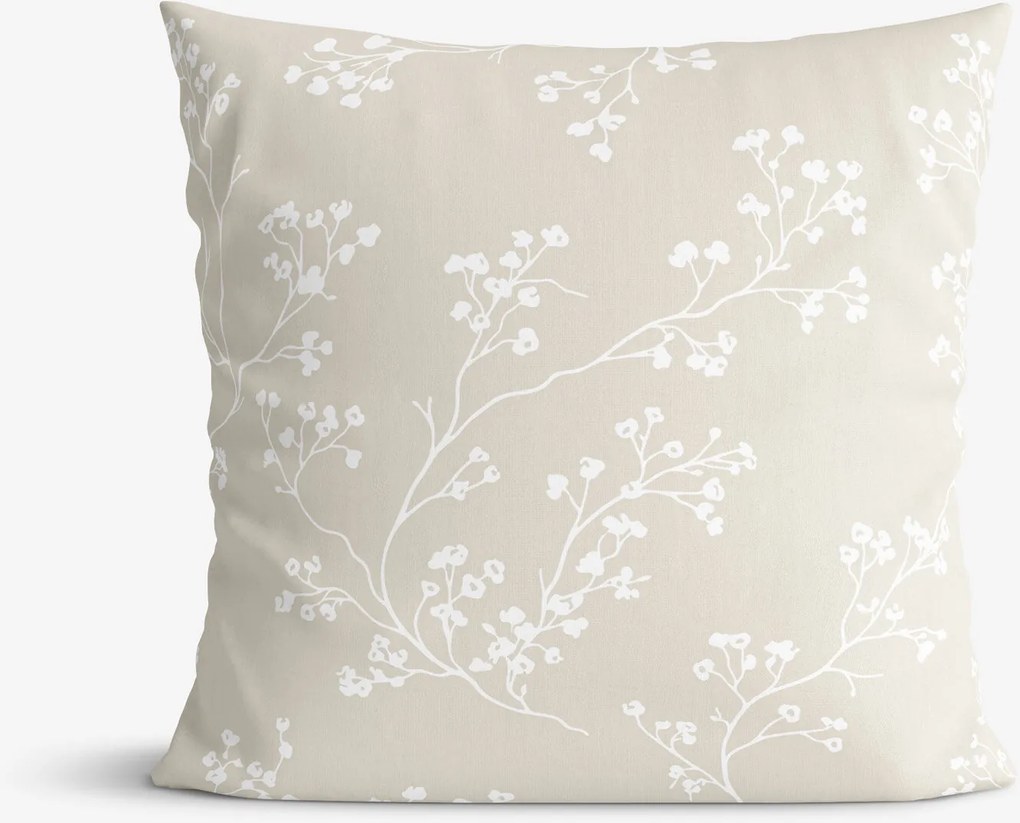 Goldea dekoračná obliečka na vankúš - popínavé rastliny 50 x 50 cm