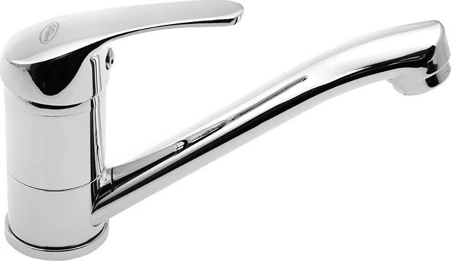 Aqualine AQUALINE 35 umývadlová batéria s otočnou hubicou, bez výpuste, chróm 52196