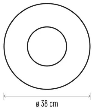 LED Vianočná dekorácia 20xLED/2xAA pr. 38 cm