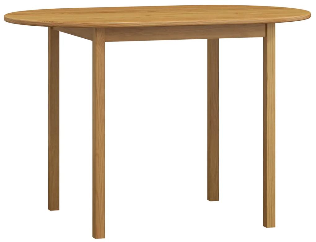 Stůl oválný olše č4 115x70 cm