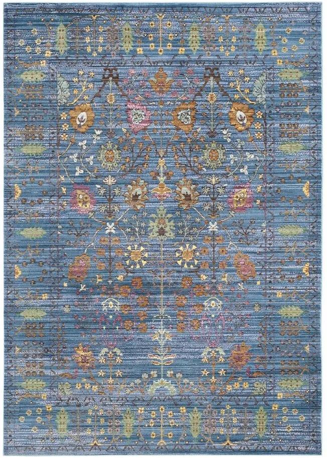 Modrý koberec Tatum Blue, 121 × 182 cm