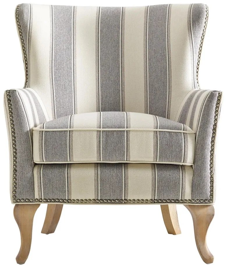 Sivé/béžové kreslo Reva – Støraa