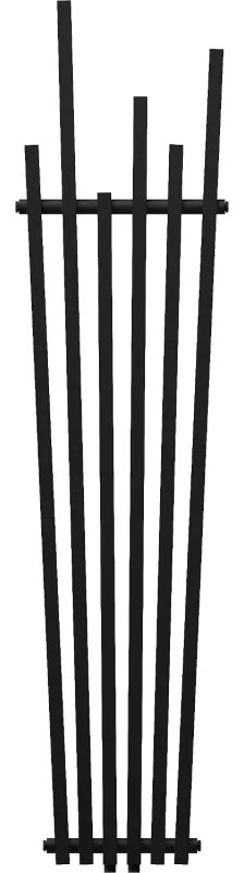 Mexen Omaha, vykurovacie teleso 1800 x 420 mm, 655 W, čierna, W208-1800-420-00-70