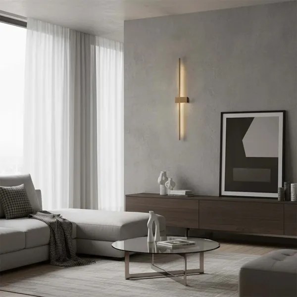 LED nástenné svietidlo AISHA, 12 W, 230 V, 4000 K, zlaté