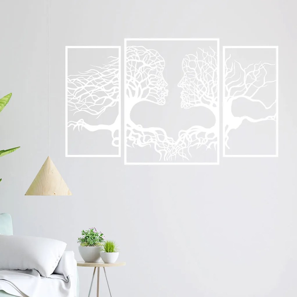 Veselá Stena Samolepka na stenu na stenu Duša lesa Farba: žltá, Veľkosť: 60 x 36 cm