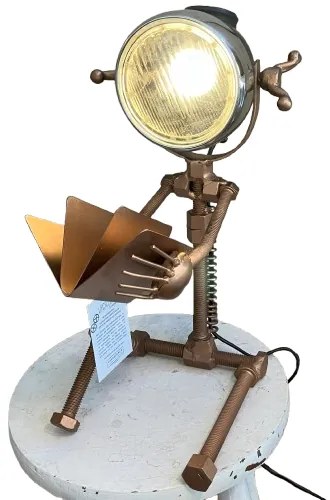 Industry rustik dizajn lampa na čítanie ROBOT