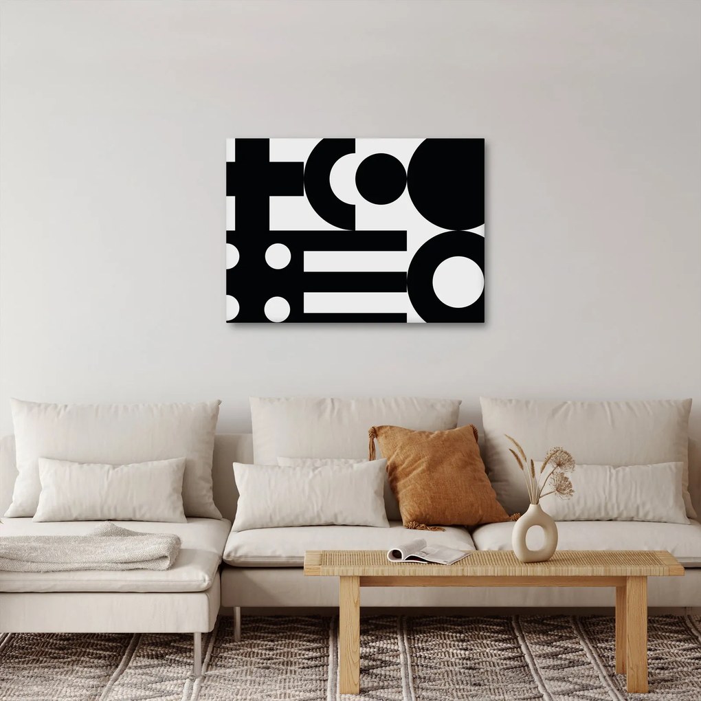 Obraz - Geometrická abstrakcia N⁰3 (70x50 cm)