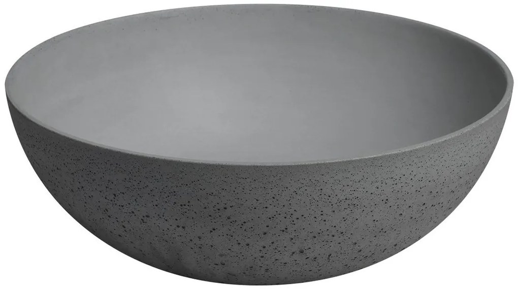 Sapho Sapho, FORMIGO betónové umývadlo na dosku, primere 39cm, šedá, FG317