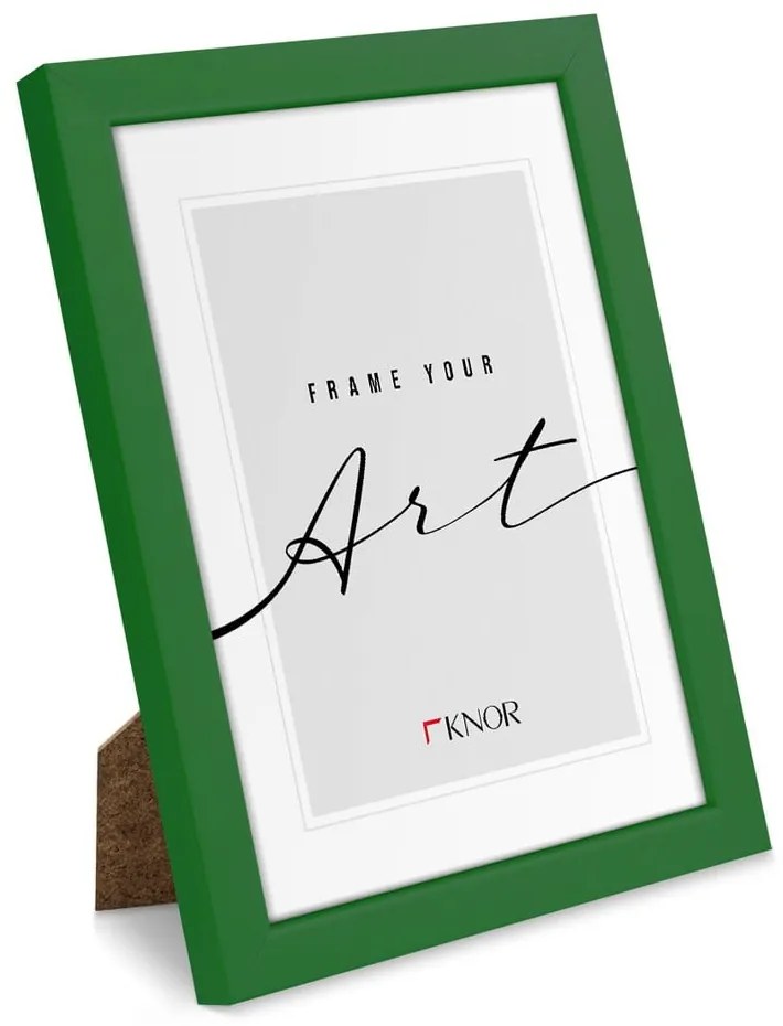 Zelený rámček na stenu 26x32 cm – knor