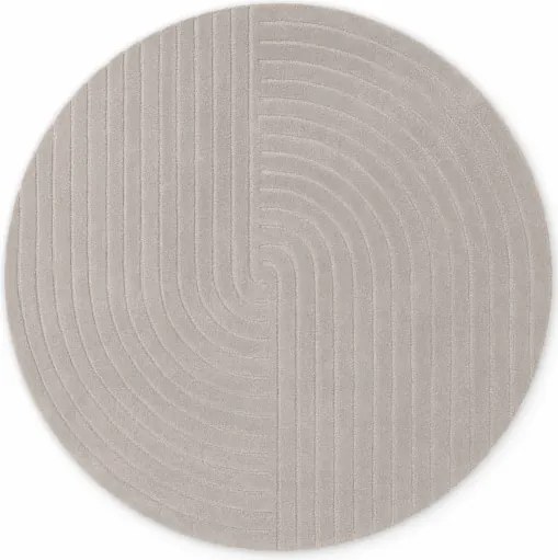 Koberec ARCURA svetlosivý kruh