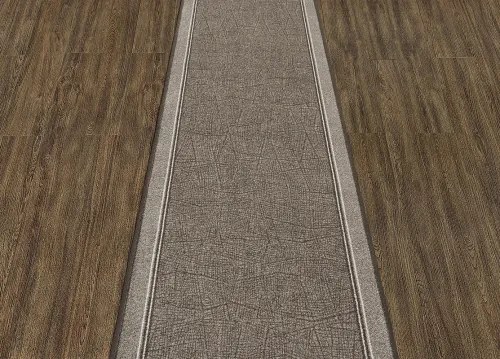 Koberce Breno Behúň GALA 44, šíře role 80 cm, hnedá