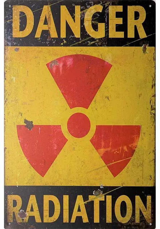 Ceduľa Danger Radiation