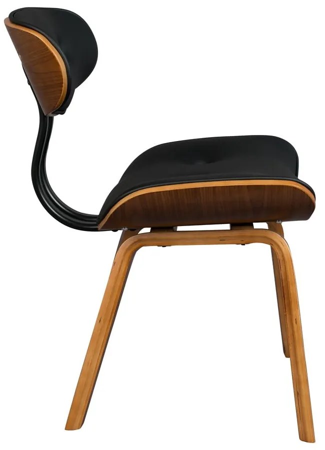 Čierna stolička Dutchbone Blackwood