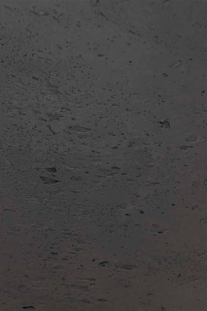 Moderný kvetináč RAFIOT, sklolaminát, výška 21 cm, antracit