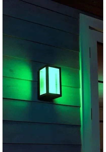 Philips 17429/30/P7 - LED RGB Vonkajšie svietidlo Hue IMPRESS 2xLED/8W/230V IP44