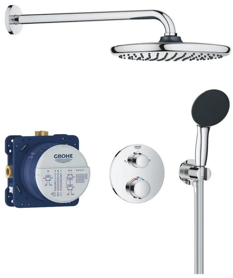 GROHE 34883000 - Sprchový systém PRECISION VITALIO START 250 lesklý chróm