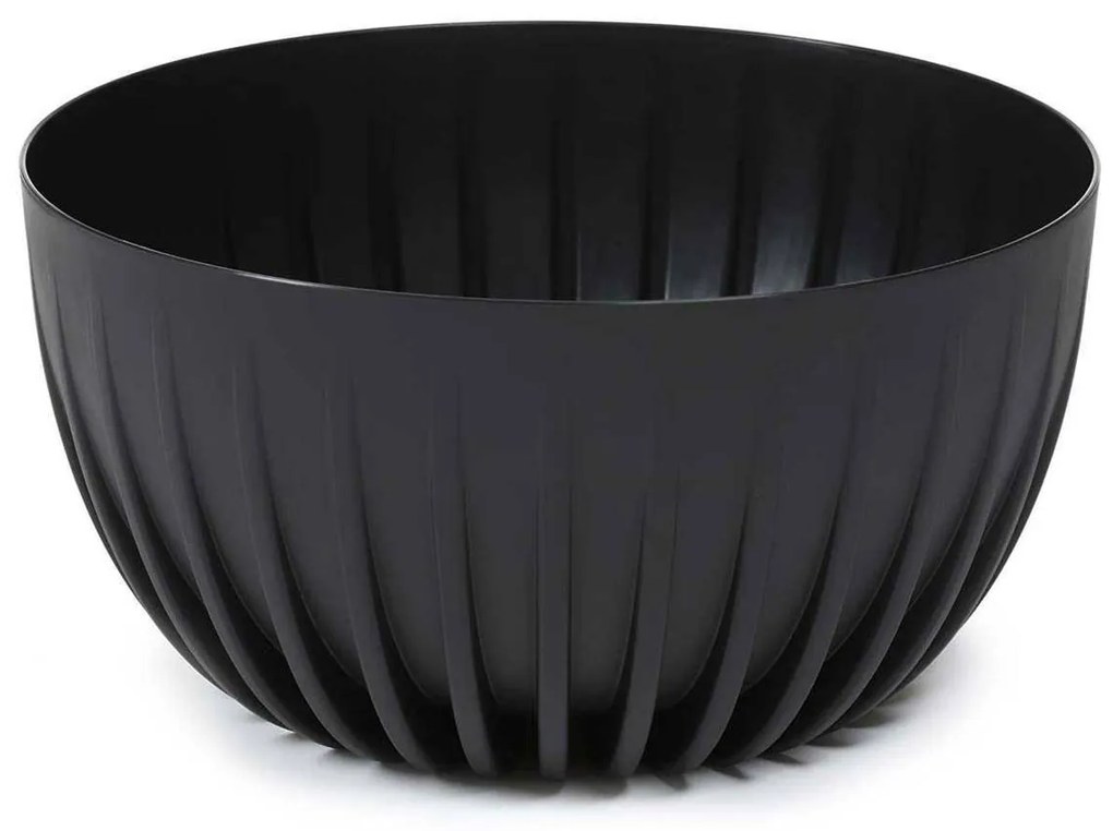 Kvetináč STRIPPED ECO 30 cm čierny