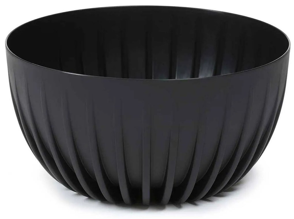 Kvetináč STRIPPED ECO 30 cm čierny