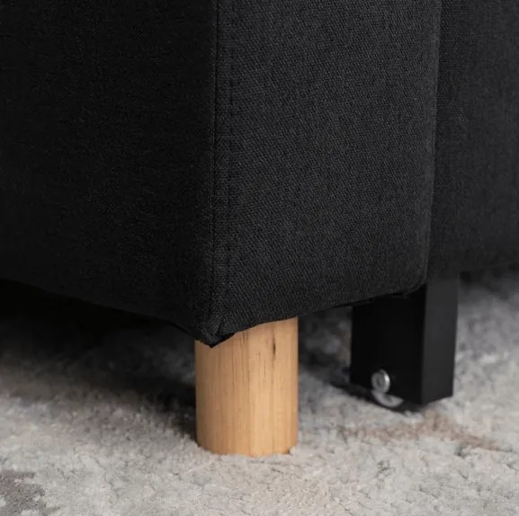 Kreslo JEREMY čierne