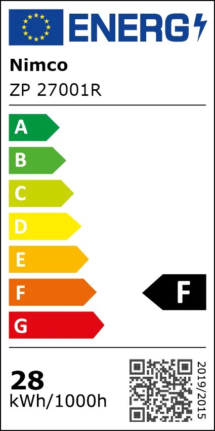 Nimco Oválne LED zrkadlo pr. 700 - ZP 27001R